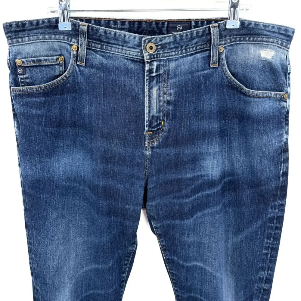 AG ADRIANO GOLDSCHMIED The Everett Slim Straight Jeans Size 40x32